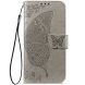Чехол-книжка с рисунком UniCase Butterfly Pattern для Motorola Moto G86 Power - Grey (385134H). Фото 4 из 8