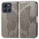 Чехол-книжка с рисунком UniCase Butterfly Pattern для Motorola Moto G86 Power - Grey (385134H). Фото 1 из 8