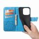 Чехол-книжка с рисунком UniCase Butterfly Pattern для Realme 16 Pro Plus - Blue (428527L). Фото 3 из 9