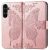 Чехол-книжка с рисунком UniCase Butterfly Pattern для Samsung Galaxy S26 FE - Rose Gold: фото 1 из 6