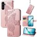 Чехол-книжка с рисунком UniCase Butterfly Pattern для Samsung Galaxy S26 FE - Rose Gold (412726RG). Фото 4 из 6
