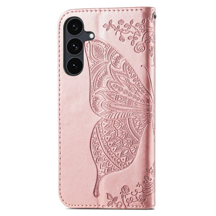 Чехол-книжка с рисунком UniCase Butterfly Pattern для Samsung Galaxy S26 FE - Rose Gold (412726RG) Чехол-книжка с рисунком UniCase Butterfly Pattern для Samsung Galaxy S26 FE - Rose Gold: фото 6 из 6