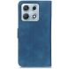 Чехол-книжка с застежкой KHAZNEH Retro Wallet для Motorola Edge 70 Max - Blue (435514L). Фото 5 из 8