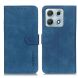 Чехол-книжка с застежкой KHAZNEH Retro Wallet для Motorola Edge 70 Max - Blue (435514L). Фото 1 из 8