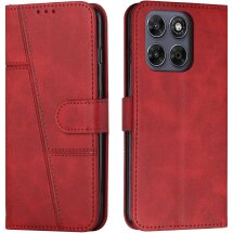 Чохол-книжка з застібкою UniCase Jet Cover для Motorola Moto G77 - Red: фото 1 з 10