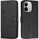 Чохол-книжка з застібкою UniCase Jet Cover для Xiaomi Redmi Note 17 Pro Max / 17 Pro Plus - Black: фото 1 з 10