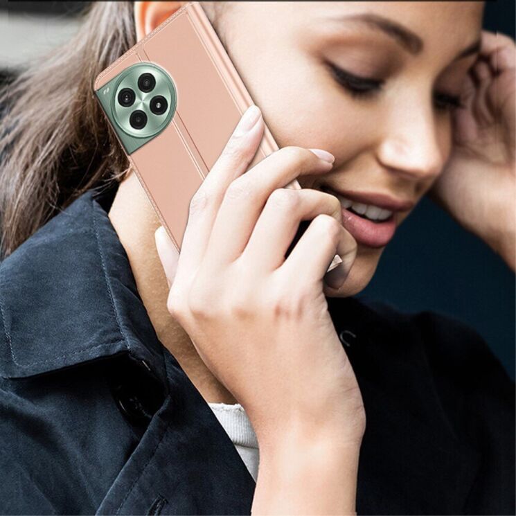 Чохол-книжка UniCase Business Wallet для OnePlus Ace 3 Pro - Rose Gold: фото 6 з 7