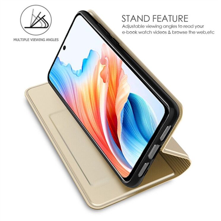 Чехол-книжка UniCase Business Wallet для OPPO Reno 15 - Gold: фото 2 из 7