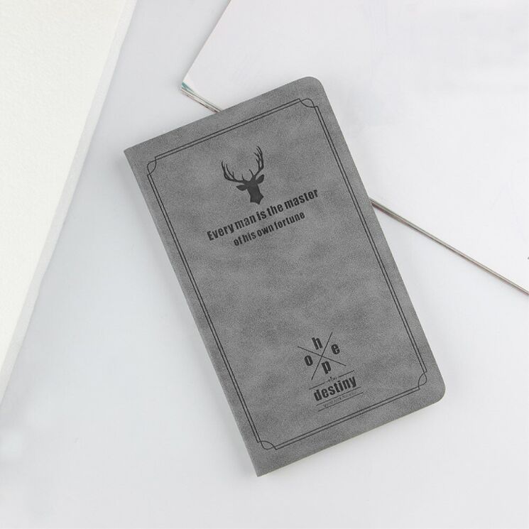 Чохол-книжка UniCase Deer Pattern для iPad Air 3 10.5 (2019) - Grey: фото 3 з 8