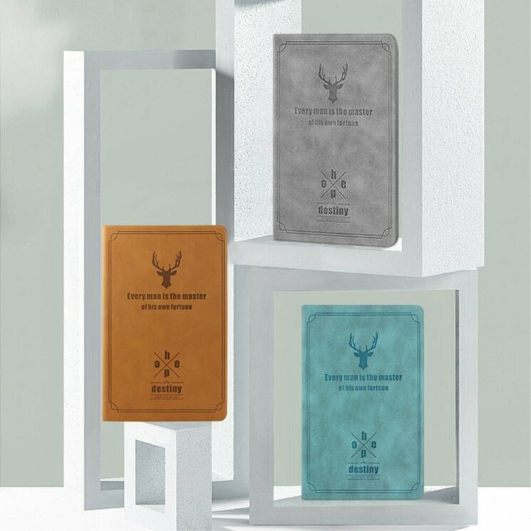 Чехол-книжка UniCase Deer Pattern для iPad Air 3 10.5 (2019) - Blue: фото 4 из 7