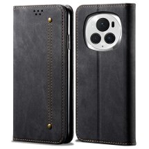 Чехол-книжка UniCase Jeans Wallet для Honor Magic 6 Pro - Black: фото 1 из 6