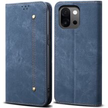 Чохол-книжка UniCase Jeans Wallet для OnePlus 13T - Blue: фото 1 з 6