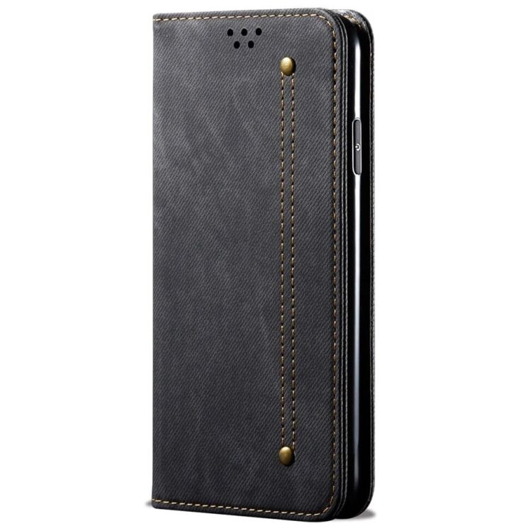 Чехол-книжка UniCase Jeans Wallet для Realme GT Neo 6 SE / GT 6T / GT 6 - Black: фото 5 из 6