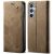 Чехол-книжка UniCase Jeans Wallet для Samsung Galaxy A16 (A165) - Khaki: фото 1 из 6