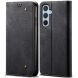 Чохол-книжка UniCase Jeans Wallet для Samsung Galaxy M15 (M156) - Black (349536B). Фото 1 з 6
