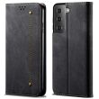 Чехол-книжка UniCase Jeans Wallet для Samsung Galaxy S21 FE (G990) - Black (230617B)