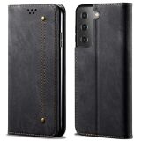 Чохол-книжка UniCase Jeans Wallet для Samsung Galaxy S21 FE (G990) - Black (230617B)