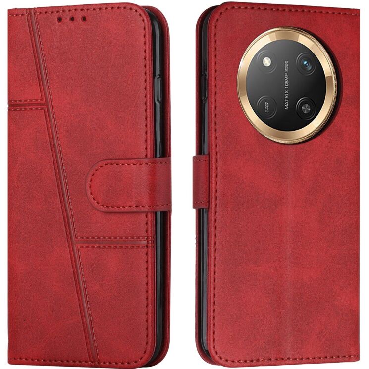 Чохол-книжка UniCase Jet Cover для Honor Magic 7 Lite - Red: фото 1 з 10