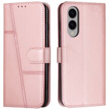 Чехол-книжка UniCase Jet Cover для Samsung Galaxy S25 Edge (S937) - Rose Gold: фото 1 из 10