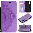 Чехол-книжка UniCase SunFlower Pattern для Huawei Honor 20 / Nova 5T - Purple (237158V)