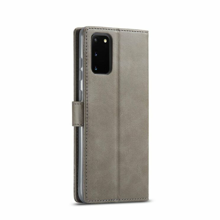 Чехол LC.IMEEKE Wallet Case для Samsung Galaxy S20 (G980) - Grey: фото 3 из 5