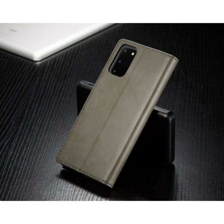 Чехол LC.IMEEKE Wallet Case для Samsung Galaxy S20 (G980) - Grey: фото 5 из 5