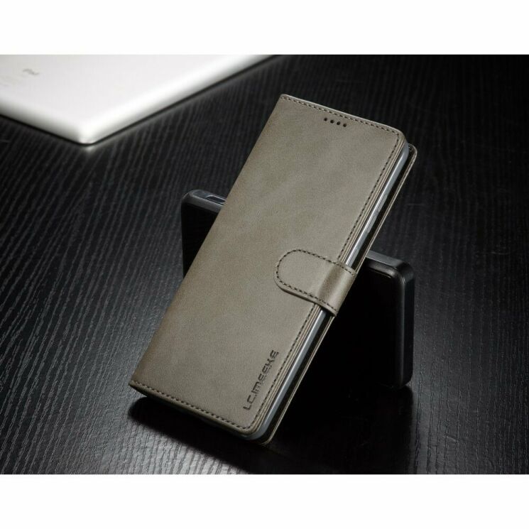 Чехол LC.IMEEKE Wallet Case для Samsung Galaxy S20 (G980) - Grey: фото 4 из 5