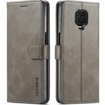 Чохол LC.IMEEKE Wallet Case для Xiaomi Redmi Note 9 Pro / Note 9 Pro Max / Note 9s - Grey: фото 1 з 4