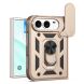 Чохол (PC+TPU) з підставкою Deexe Armor Shield (FF) для iPhone Duo - Gold (435009F). Фото 1 з 9