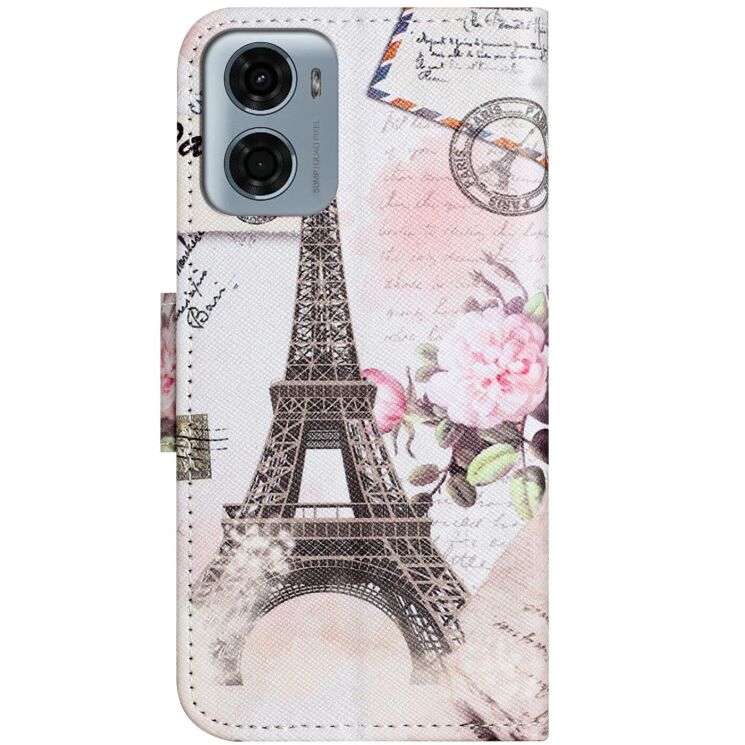 Чохол з малюнком Deexe Color Wallet для Motorola Moto G06 - Tower: фото 5 з 5