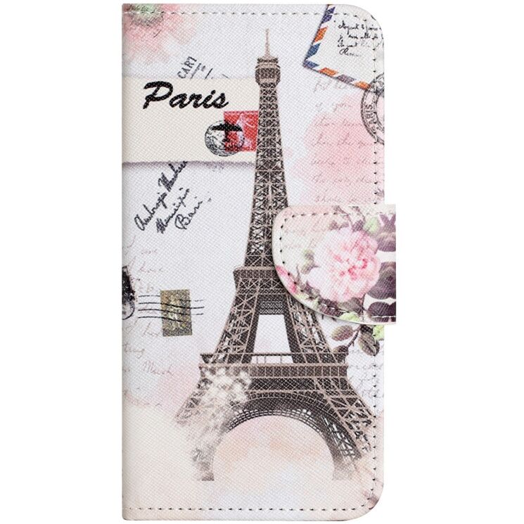 Чохол з малюнком Deexe Color Wallet для Motorola Moto G06 - Tower: фото 4 з 5