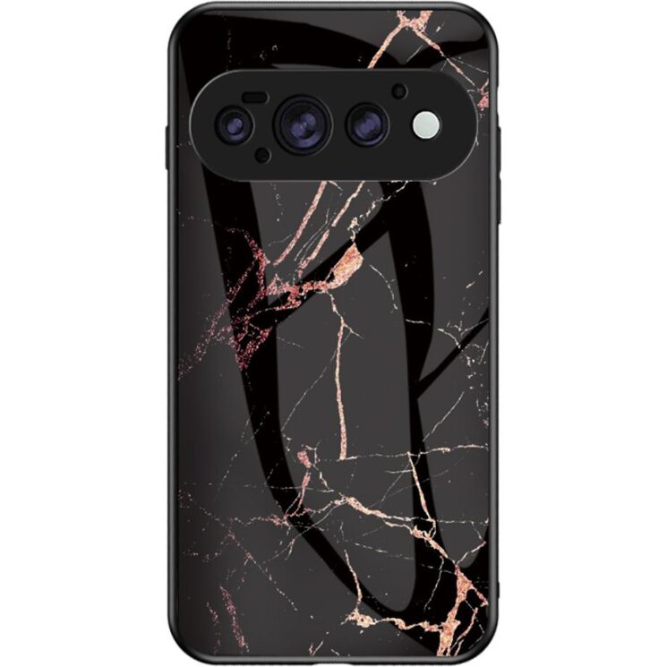 Чохол з малюнком Deexe Gradient Pattern для Google Pixel 11 Pro - Black / Gold: фото 1 з 8