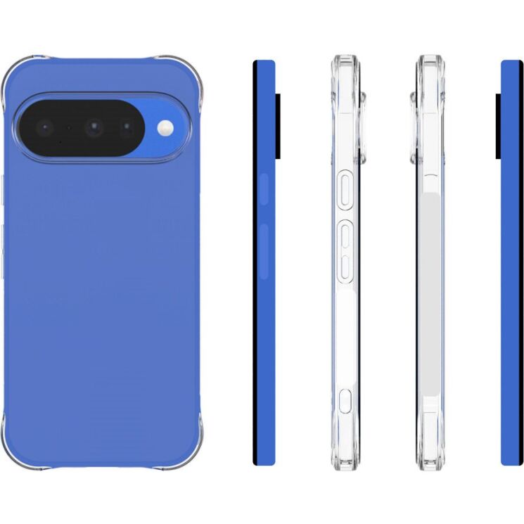 Чехол с усиленными углами UniCase AirBag для Google Pixel 11 - Transparent: фото 5 из 5
