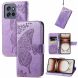 Чехол UniCase Butterfly Pattern для Motorola Edge 50 Neo - Light Purple (367126LV). Фото 4 из 7