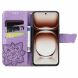 Чехол UniCase Butterfly Pattern для Motorola Edge 50 Neo - Light Purple (367126LV). Фото 2 из 7