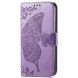 Чехол UniCase Butterfly Pattern для Motorola Moto E13 - Light Purple (320122LV). Фото 4 из 10