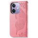Чехол UniCase Butterfly Pattern для OPPO A3x / A3 / A40m - Pink (365327P). Фото 6 из 7