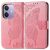Чехол UniCase Butterfly Pattern для OPPO A3x / A3 / A40m - Pink: фото 1 из 7