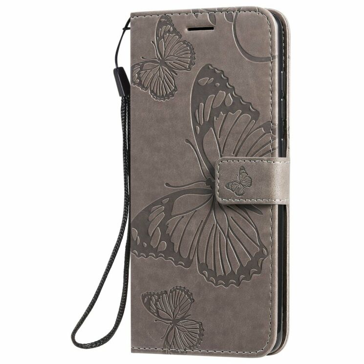 Чохол UniCase Butterfly Pattern для Samsung Galaxy A51 (А515) - Grey: фото 3 з 10
