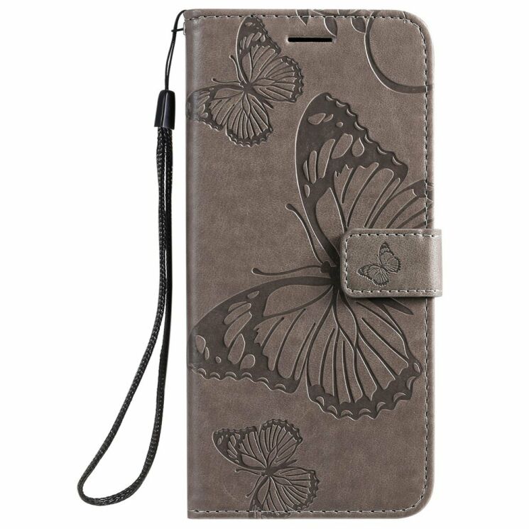 Чохол UniCase Butterfly Pattern для Samsung Galaxy A51 (А515) - Grey: фото 2 з 10