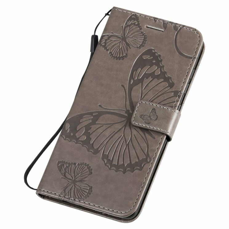 Чохол UniCase Butterfly Pattern для Samsung Galaxy A51 (А515) - Grey: фото 6 з 10