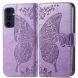 Чехол UniCase Butterfly Pattern для Samsung Galaxy S24 FE (S721) - Light Purple (367533LV). Фото 1 из 11