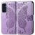 Чехол UniCase Butterfly Pattern для Samsung Galaxy S24 FE (S721) - Light Purple: фото 1 из 11