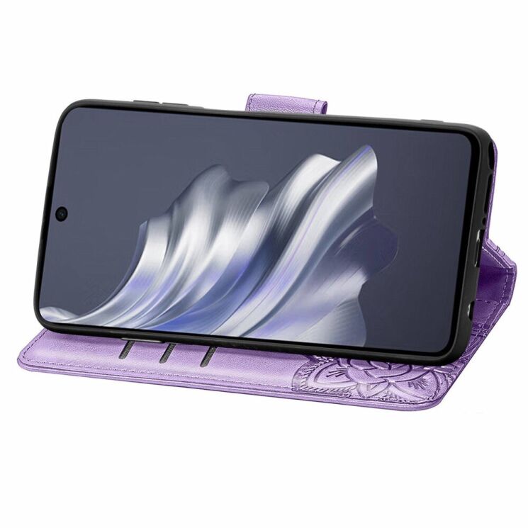 Чохол UniCase Butterfly Pattern для TECNO Spark 20 Pro - Light Purple: фото 3 з 8