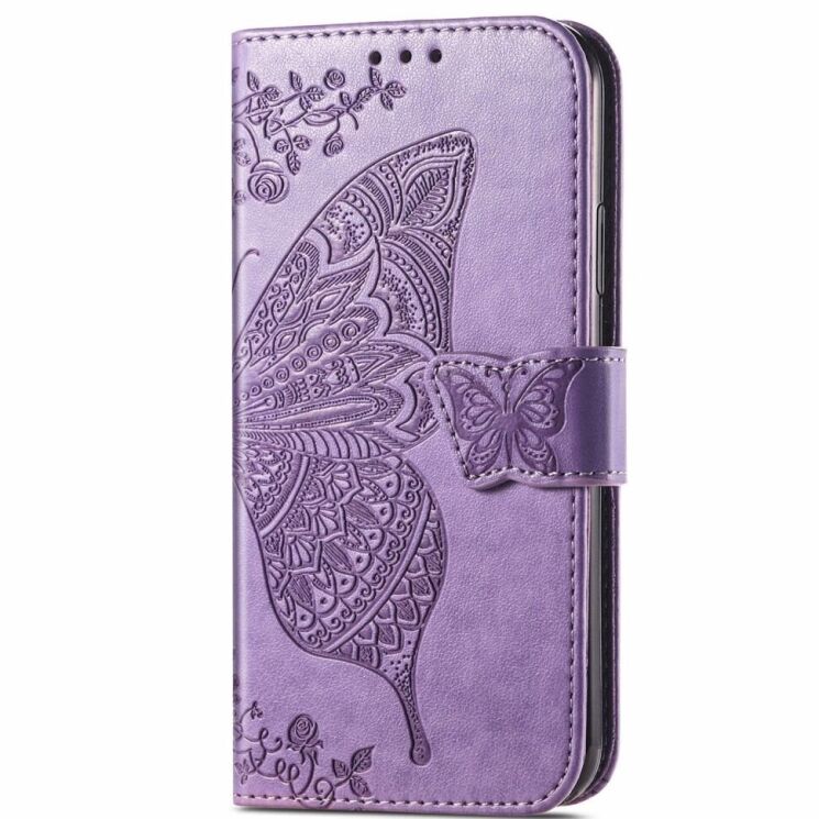 Чохол UniCase Butterfly Pattern для TECNO Spark 20 Pro - Light Purple: фото 4 з 8