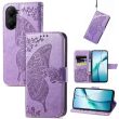 Чохол UniCase Butterfly Pattern для Xiaomi Poco X7 Pro - Light Purple (371771LV)