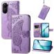 Чохол UniCase Butterfly Pattern для Xiaomi Poco X7 Pro - Light Purple (371771LV). Фото 1 з 12