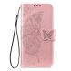 Чохол-книжка з малюнком UniCase Butterfly Pattern для Xiaomi Redmi 15C / Poco C85 - Rose Gold (386156RG). Фото 6 з 9