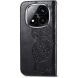 Чехол UniCase Butterfly Pattern для Xiaomi Redmi Note 14 Pro Plus - Black (373218B). Фото 5 из 9
