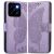 Чехол UniCase Butterfly Pattern для ZTE Blade A35 / Blade A55 - Light Purple: фото 1 из 6